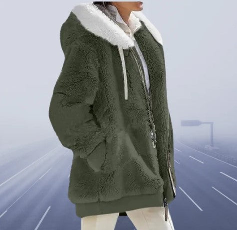 Angelica - Weiche und eng anliegende jacke für den winter