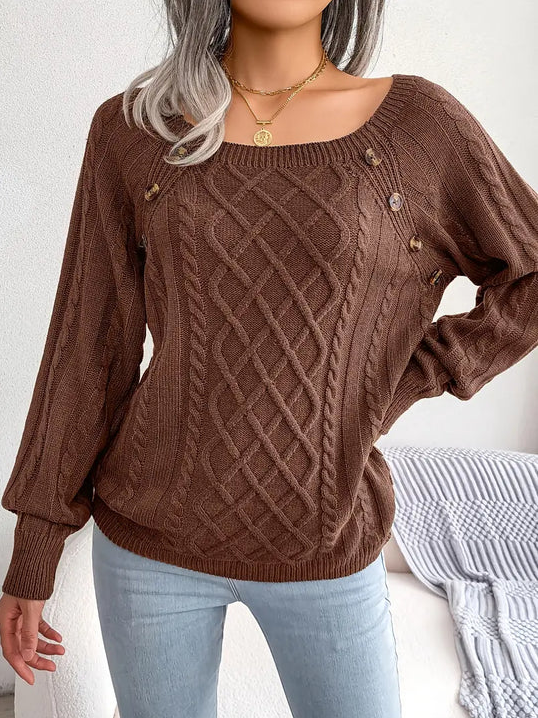 Opal - Sexy und modischer strickpullover für damen