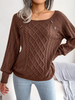 Opal - Sexy und modischer strickpullover für damen