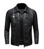 Sam - Herren vintage-lederjacke