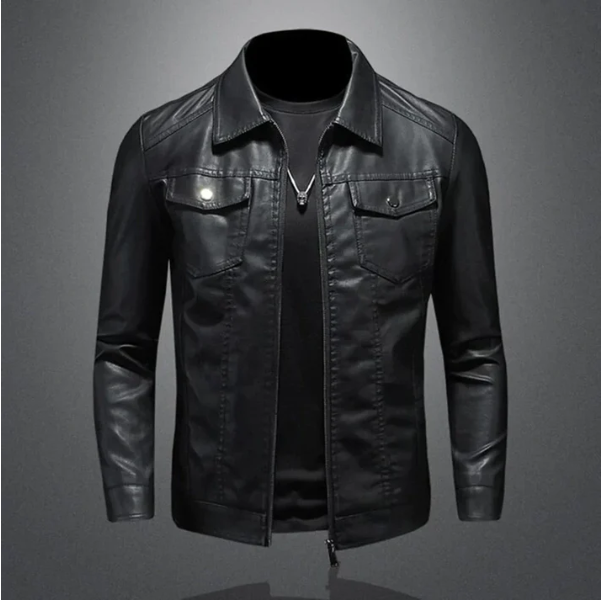 Sam - Herren vintage-lederjacke