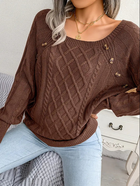 Opal - Sexy und modischer strickpullover für damen