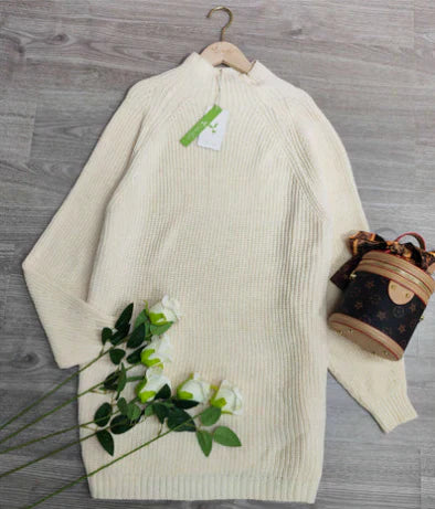 Harriet - Bequemes Winter-Strickkleid