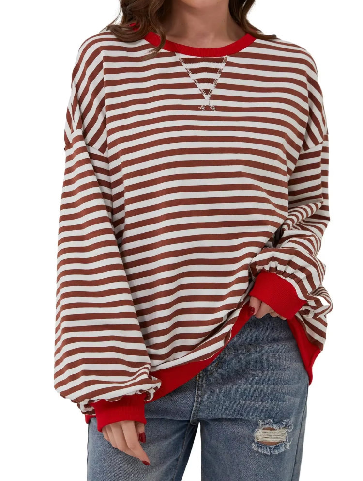 Phoebe - Gestreifter pullover