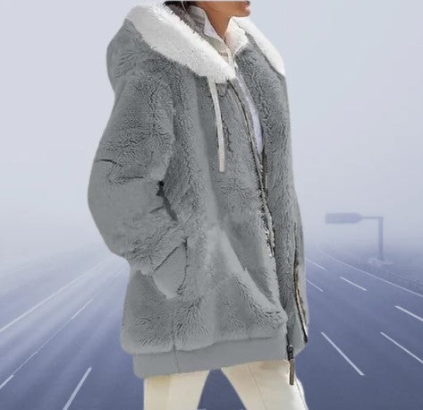 Angelica - Weiche und eng anliegende jacke für den winter