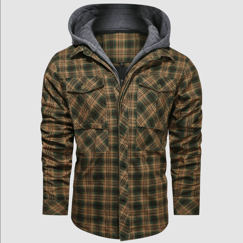 Barry - Karierte herrenjacke
