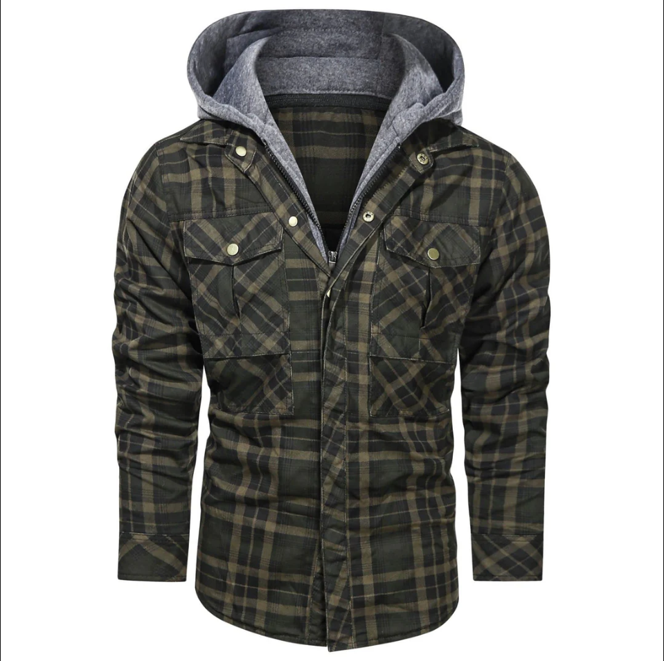 Barry - Karierte herrenjacke