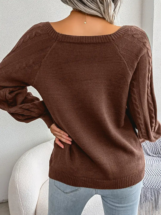 Opal - Sexy und modischer strickpullover für damen