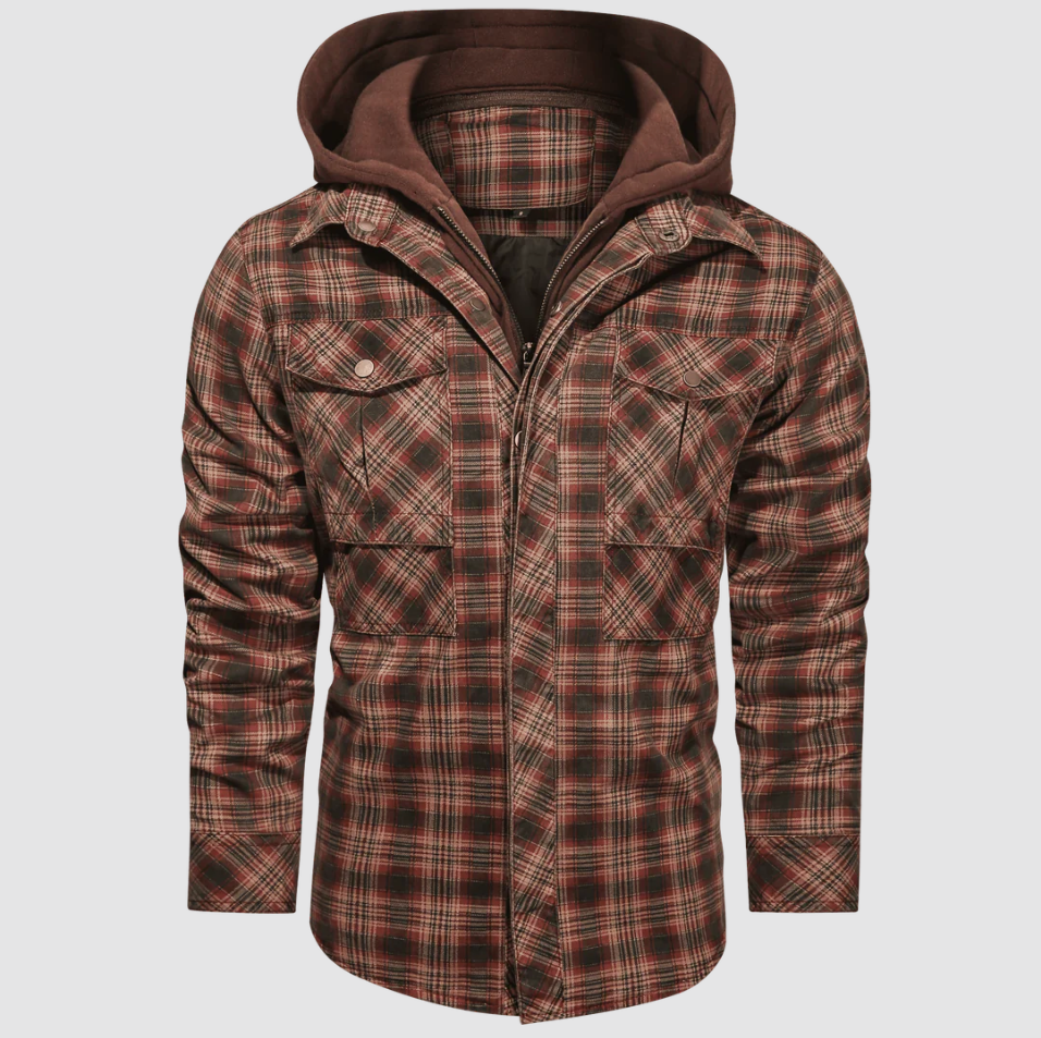 Barry - Karierte herrenjacke