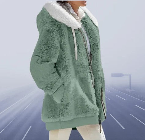 Angelica - Weiche und eng anliegende jacke für den winter