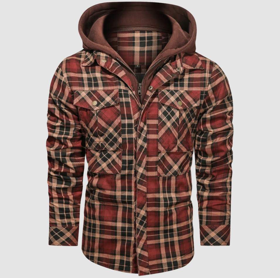 Barry - Karierte herrenjacke