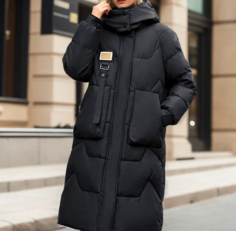 Gabriela - Lange pufferjacke winterparka