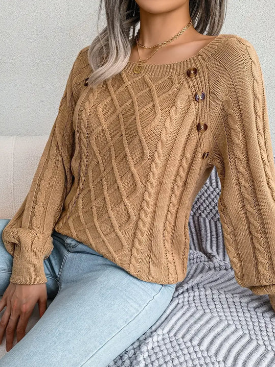 Opal - Sexy und modischer strickpullover für damen