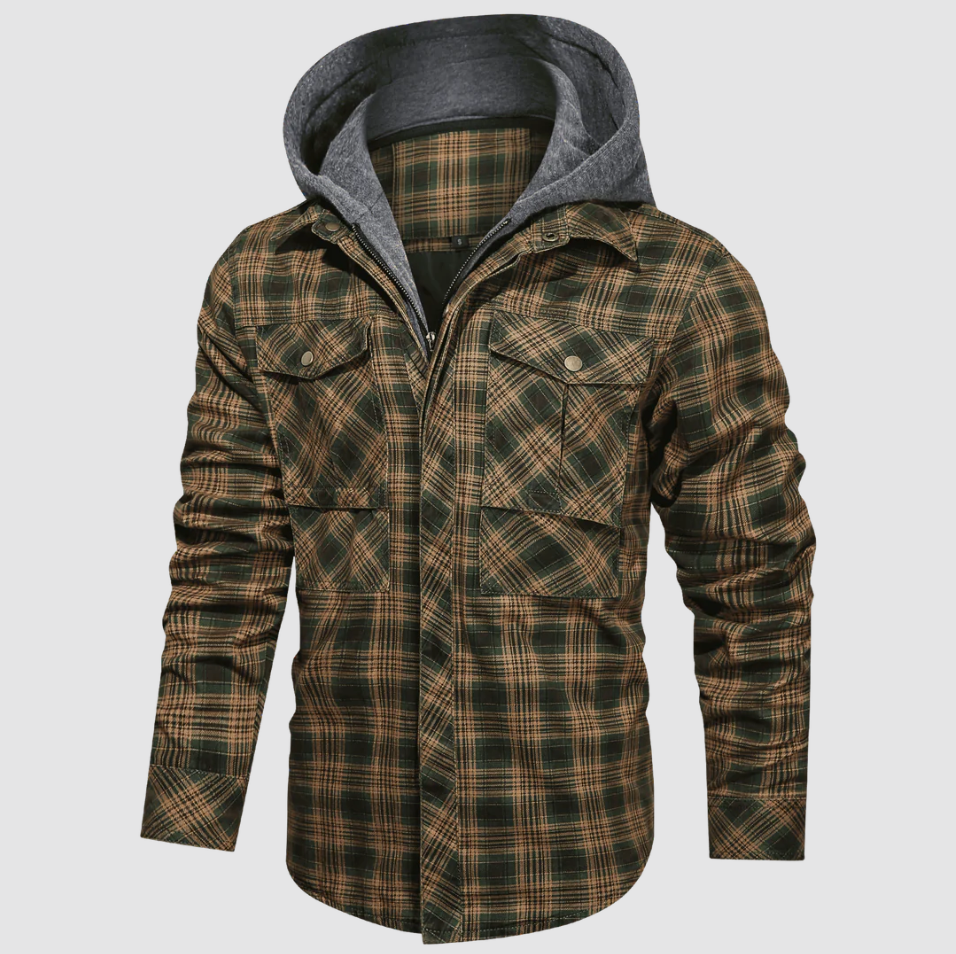 Barry - Karierte herrenjacke