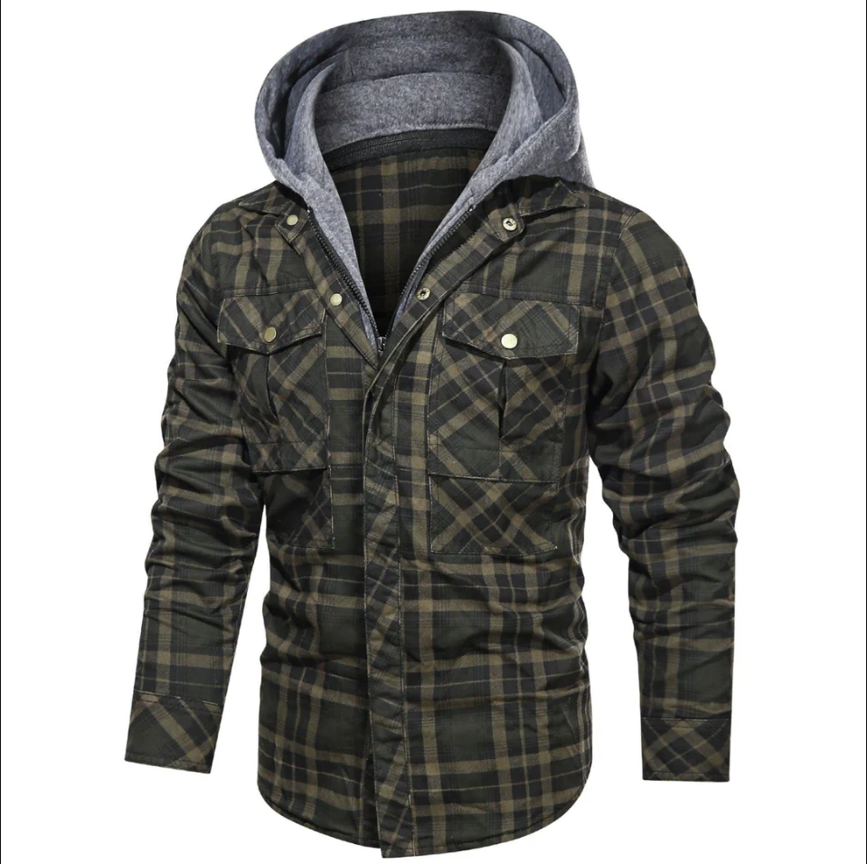 Barry - Karierte herrenjacke