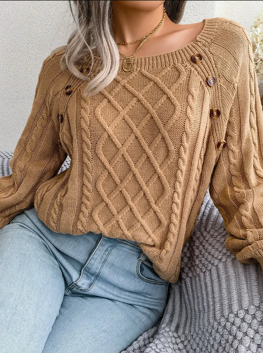 Opal - Sexy und modischer strickpullover für damen