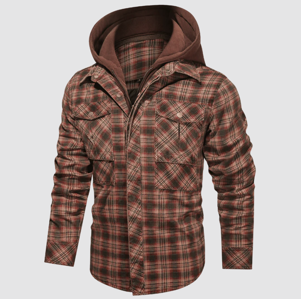 Barry - Karierte herrenjacke