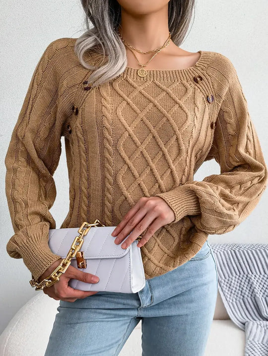 Opal - Sexy und modischer strickpullover für damen