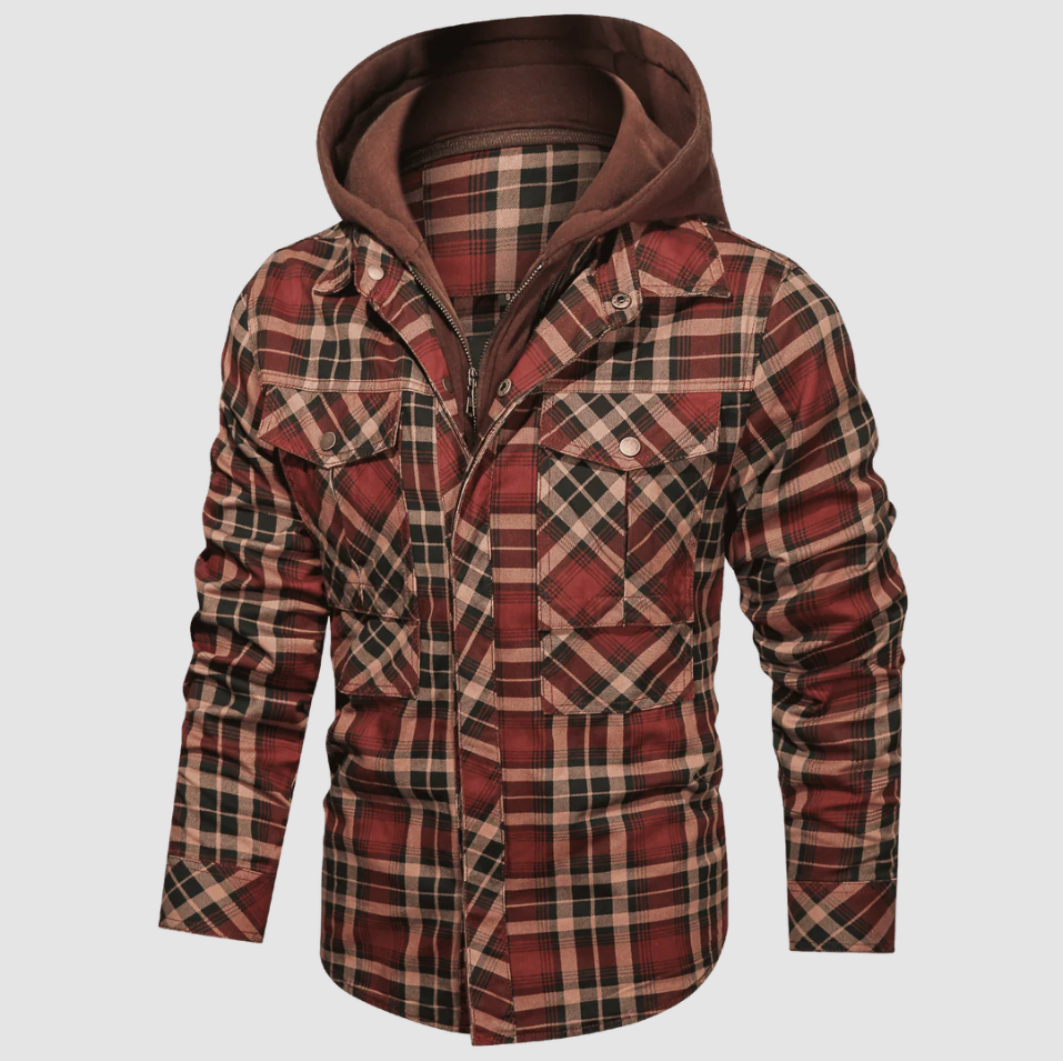 Barry - Karierte herrenjacke