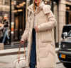 Gabriela - Lange pufferjacke winterparka