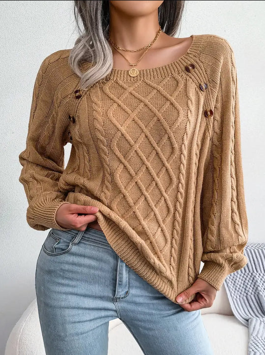 Opal - Sexy und modischer strickpullover für damen