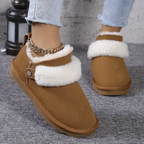 Amira - winter plüsch gefütterte schneestiefel
