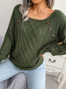 Opal - Sexy und modischer strickpullover für damen