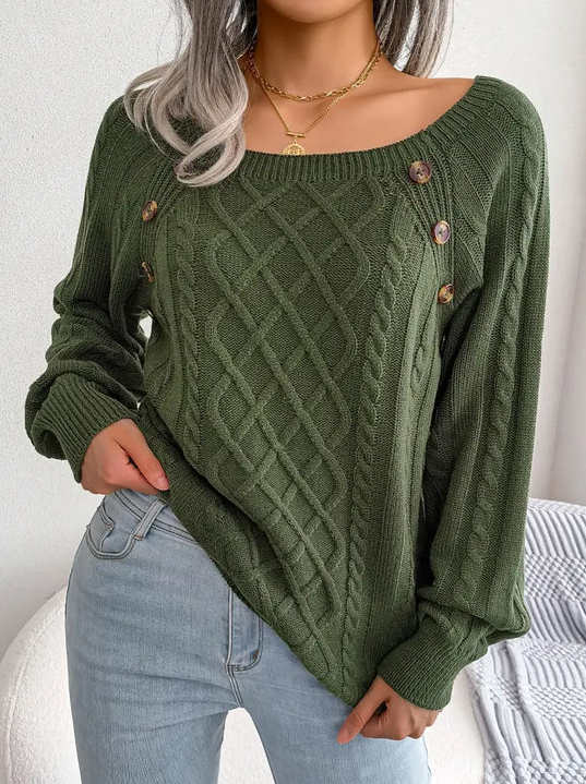 Opal - Sexy und modischer strickpullover für damen