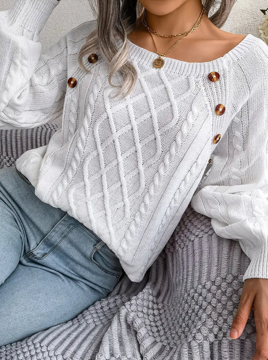 Opal - Sexy und modischer strickpullover für damen