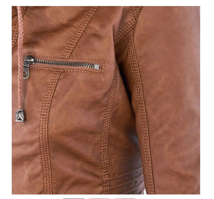 Scarlett - Stylische lederjacke