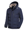 Zeno - Herren winterjacke mit abnehmbarer kapuze