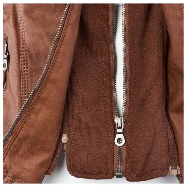 Scarlett - Stylische lederjacke