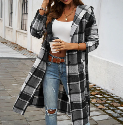 Harriet - Lässige Damen Kapuzenjacke