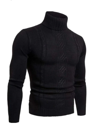 Winston - Rollkragenpullover Mit Zopfmuster Für Herren