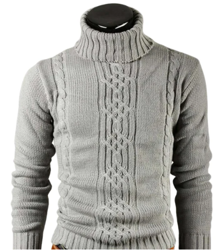 Winston - Rollkragenpullover Mit Zopfmuster Für Herren