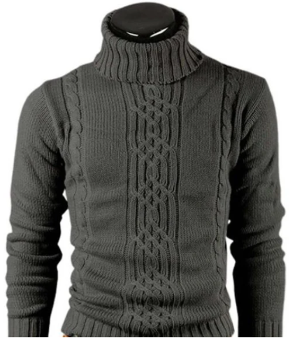 Winston - Rollkragenpullover Mit Zopfmuster Für Herren