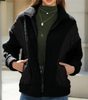 Emerie - Sherpa Jacke Mit Reißverschluss Für Damen