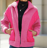 Emerie - Sherpa Jacke Mit Reißverschluss Für Damen