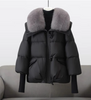 Jayla - Wattierte Steppjacke Für Damen Mit Pelzbesatz