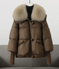 Jayla - Wattierte Steppjacke Für Damen Mit Pelzbesatz