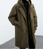 Estrella - Trenchcoat Mit Kapuze Und Knopfverschluss Für Herren