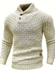 Brady - Strickpullover Mit Schalkragen Und Knopfverschluss Für Herren