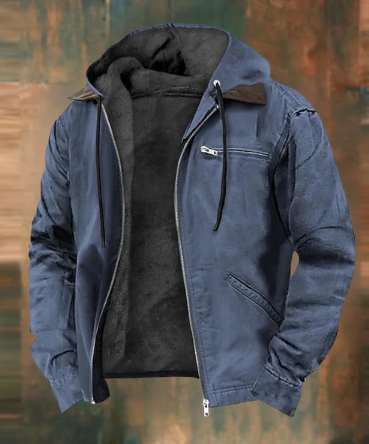 Andrew - Herrenjacke Mit Kapuze Und Reißverschluss