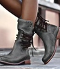 Alexia - Bezaubernde rustikale stiefel mit nieten für damen