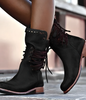 Alexia - Bezaubernde rustikale stiefel mit nieten für damen