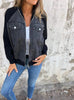 Zelda - Moderne Jacke Mit Denim