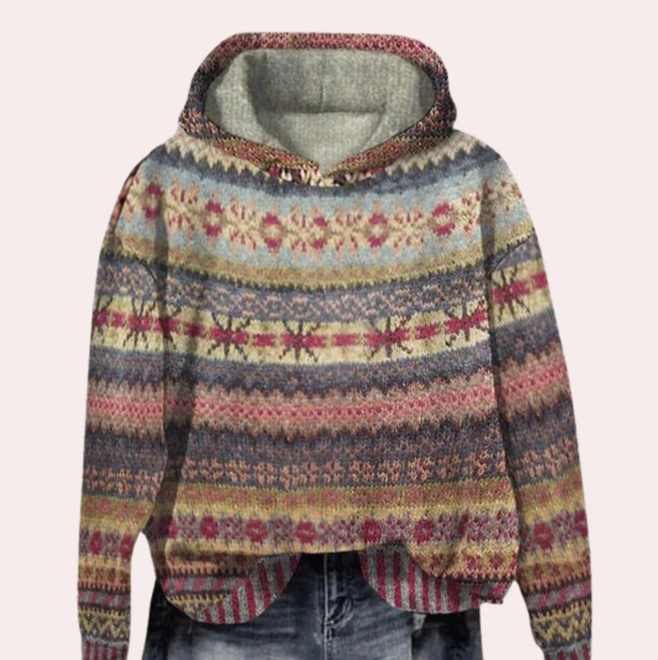 Nerissa - Vintage-hoodie für damen