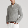 Damari - Wollpullover mit halbem reißverschluss