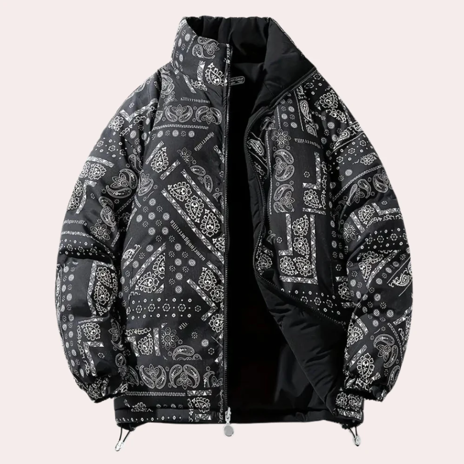 Richard - Hochgeschlossene winterjacke für herren