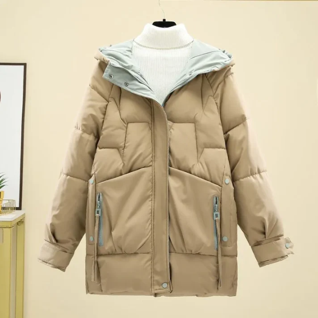 Mara - Warme Jacke Mit Kapuze